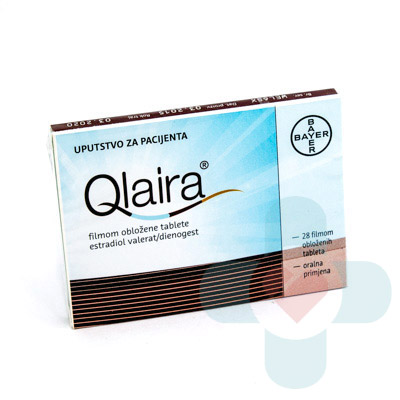 This medicine contains two active ingredients estradiol (estrogen) and dienogest (progestogen). The combination of these ingredients is known as birth con