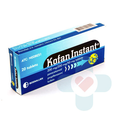 This medicine contains 200mg of paracetamol, 200mg propyphenazone and 50mg of caffeine as the active ingredients. Paracetamol is an analgesic and antipyre